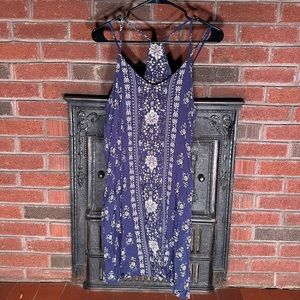 Blue Maurice’s dress